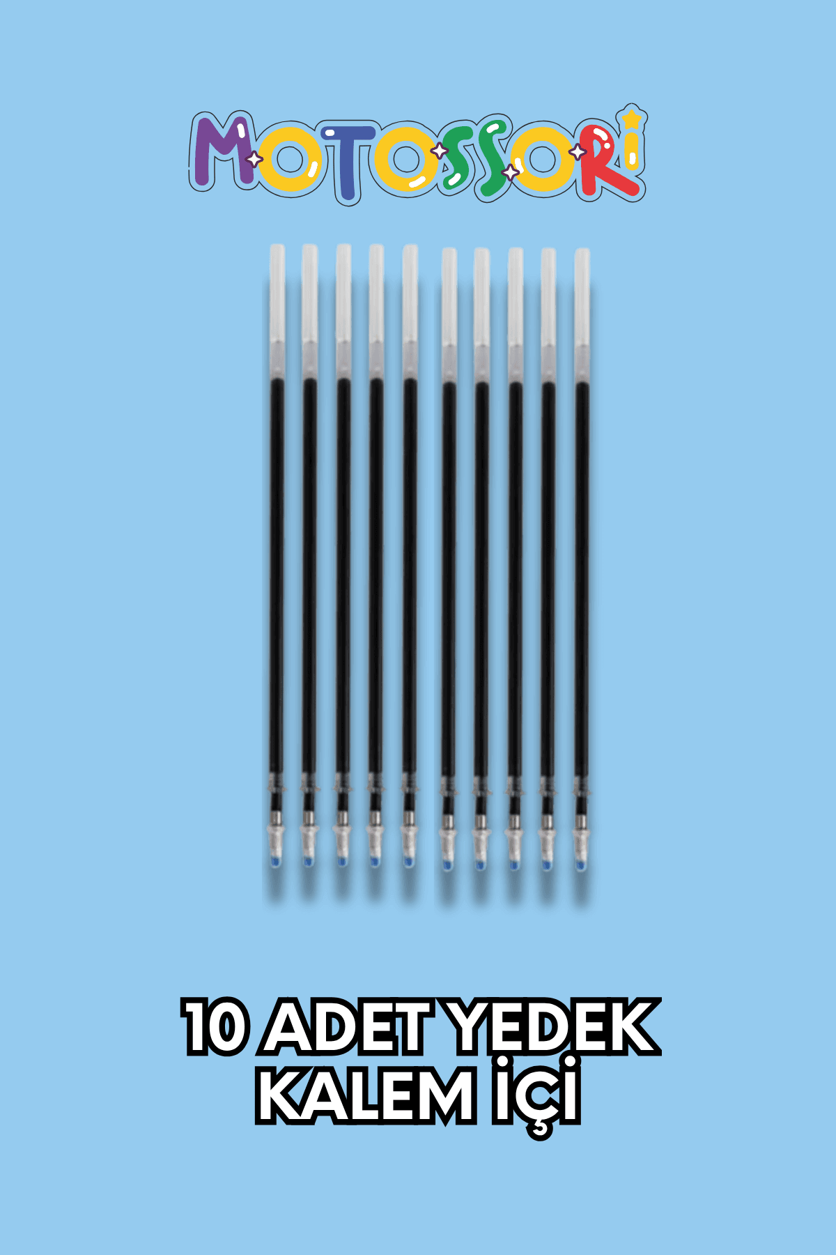 Sihirli Yazı Kalem İçi Yedeği 10 Adet – Sihirli Defter Kitap Setinde Kullanılan Kalem içi Yedeği