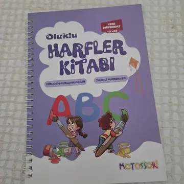 Çocuğum için aldım, çizim ve harf çalışmaları için çok keyifli bir set