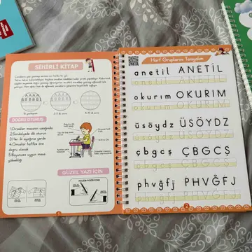 Oğlum çok sevdi çok güzel tam 1 inci sınıfa hazırlık