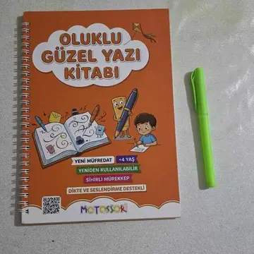 Çocuğumun el kaslarını geliştirmek ve yazısını düzeltmek için aldım.
