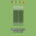 Sihirli Yazı Kalem İçi Yedeği 10 Adet - Sihirli Defter Kitap Setinde Kullanılan Kalem içi Yedeği