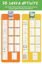 Motossori Sihirli Yazı Defter Kitap 2'li Set | Harfleri | Sayıları Öğreten Oluklu (Kabartmalı) 2’li Kitap Seti | Sihirli Yazı Defterleri | Çocuk Aktive Eğitici Kitap - Görsel 2